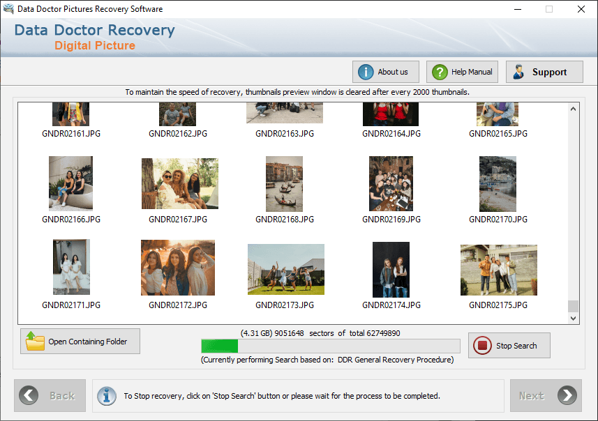 Picture Recovery Process